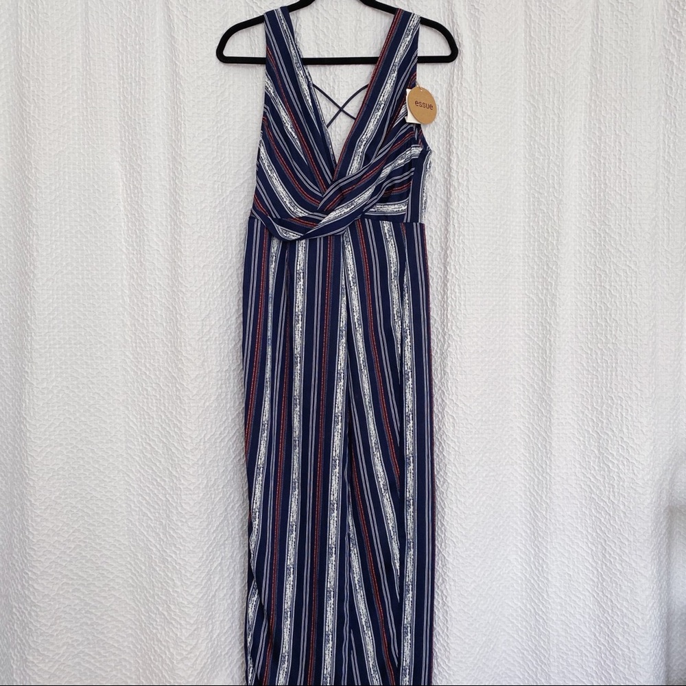Jumpsuit - Romper with overskirt - L